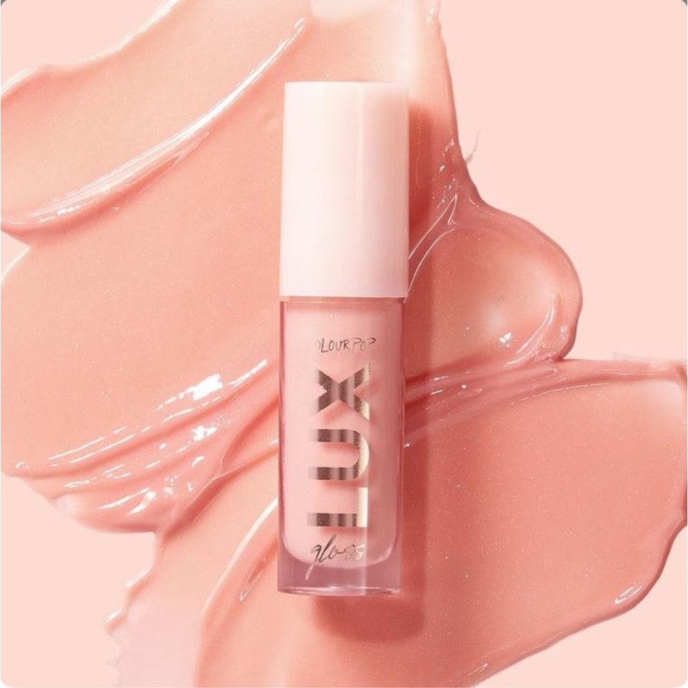 Beautiful NEW IN BOX Colourpop Pearlescent Pink “Ticklish” Lux Gloss